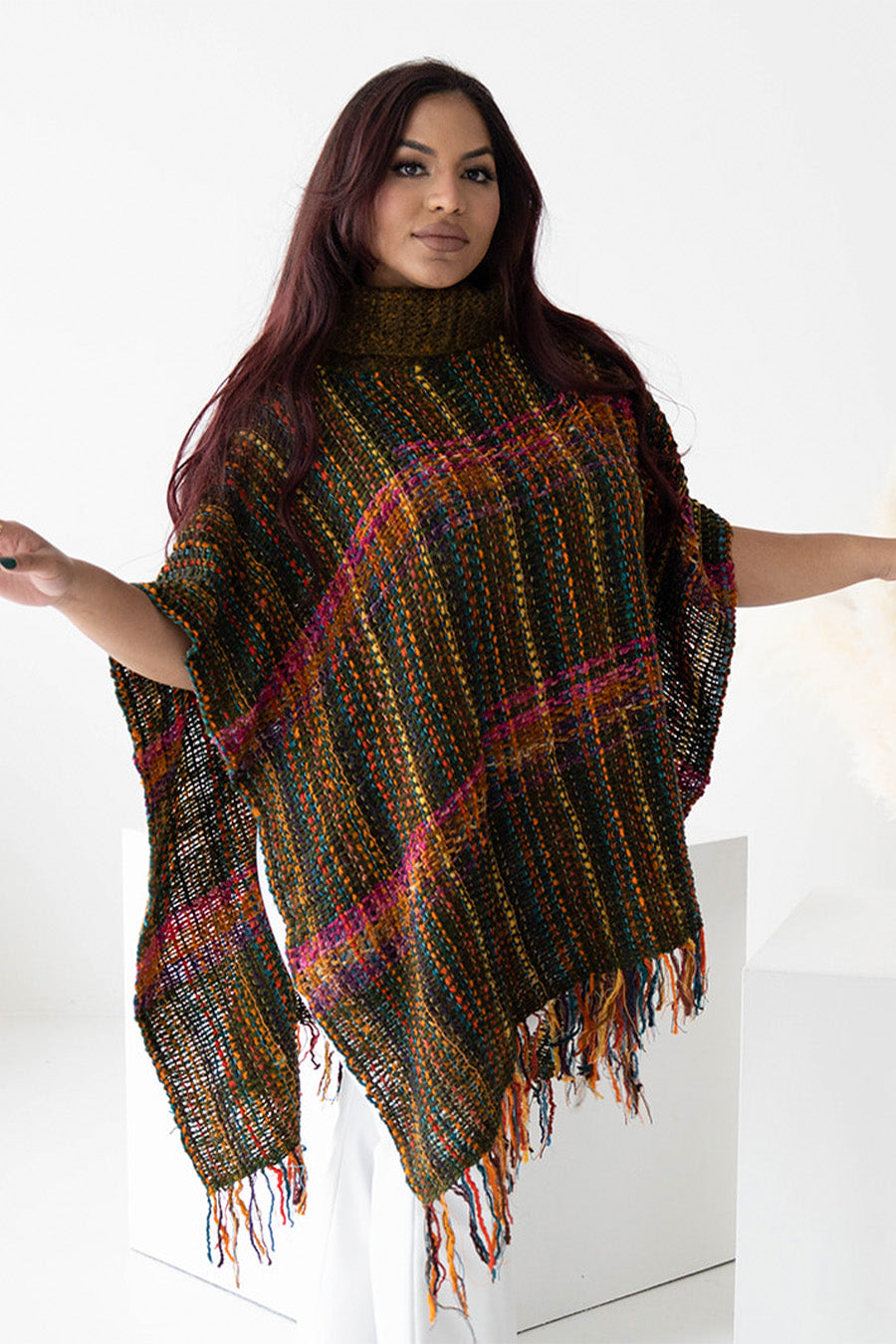 Beuty Wool Poncho