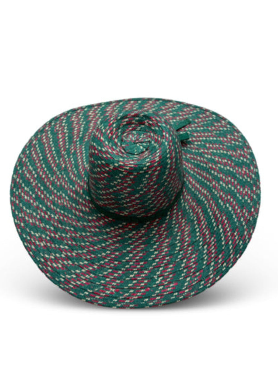 Beach hat crafted by Colombian artisans