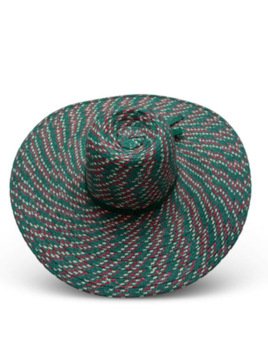 Beach hat crafted by Colombian artisans