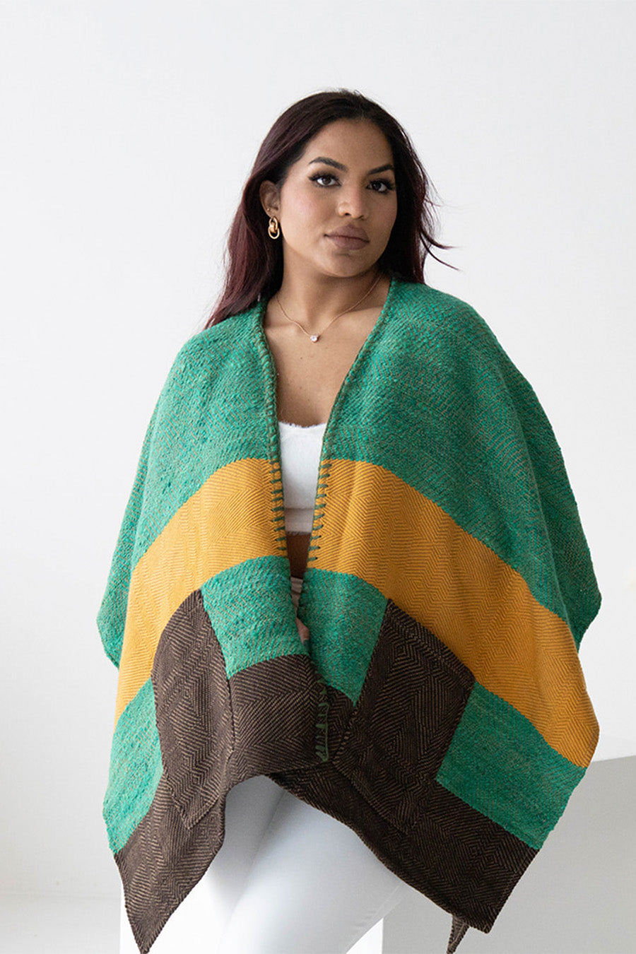 Julianna Wool Poncho