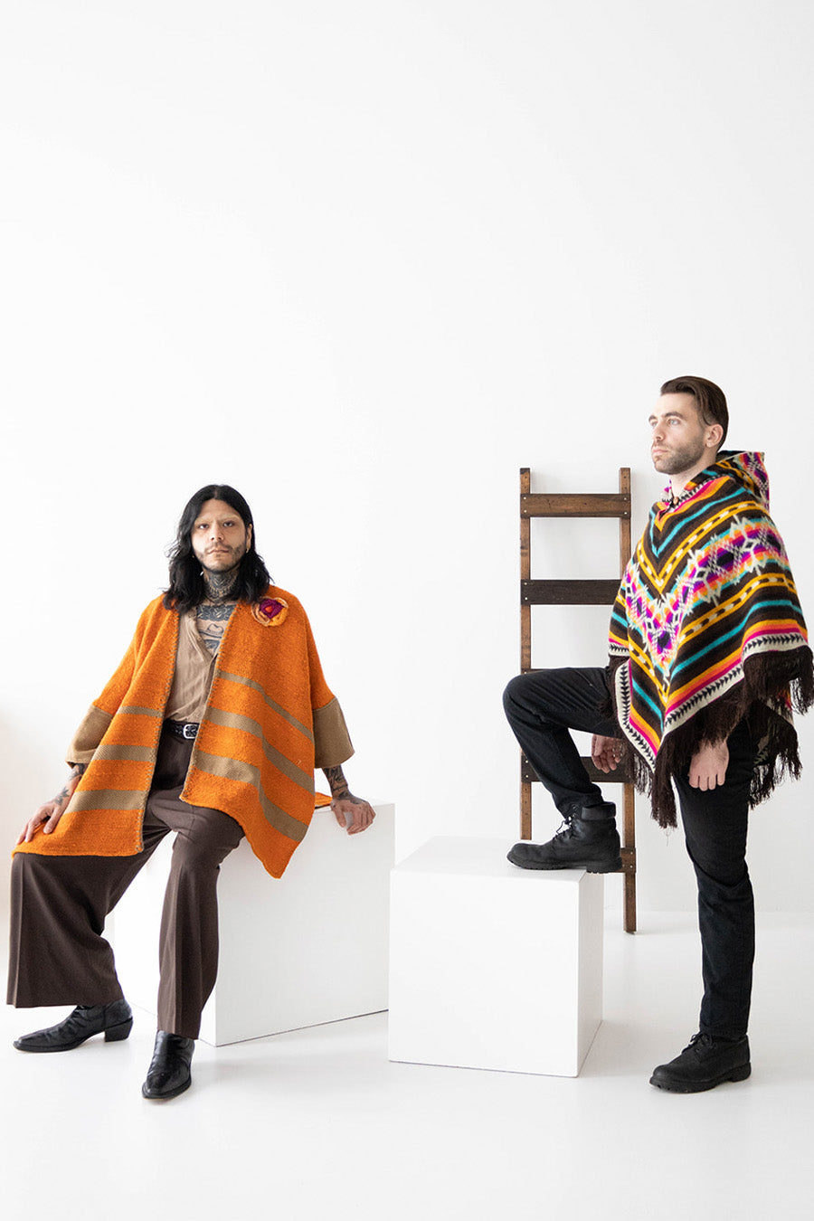 Rave Wool Poncho