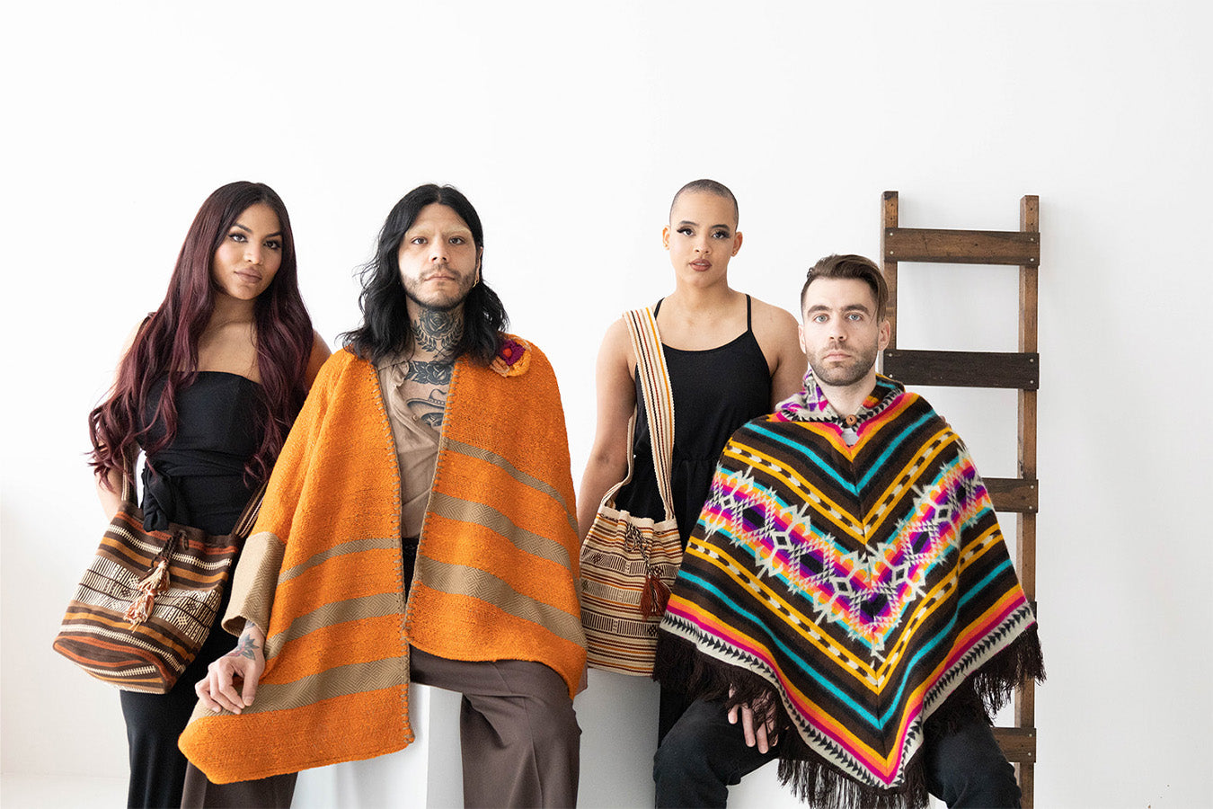 Rave Wool Poncho