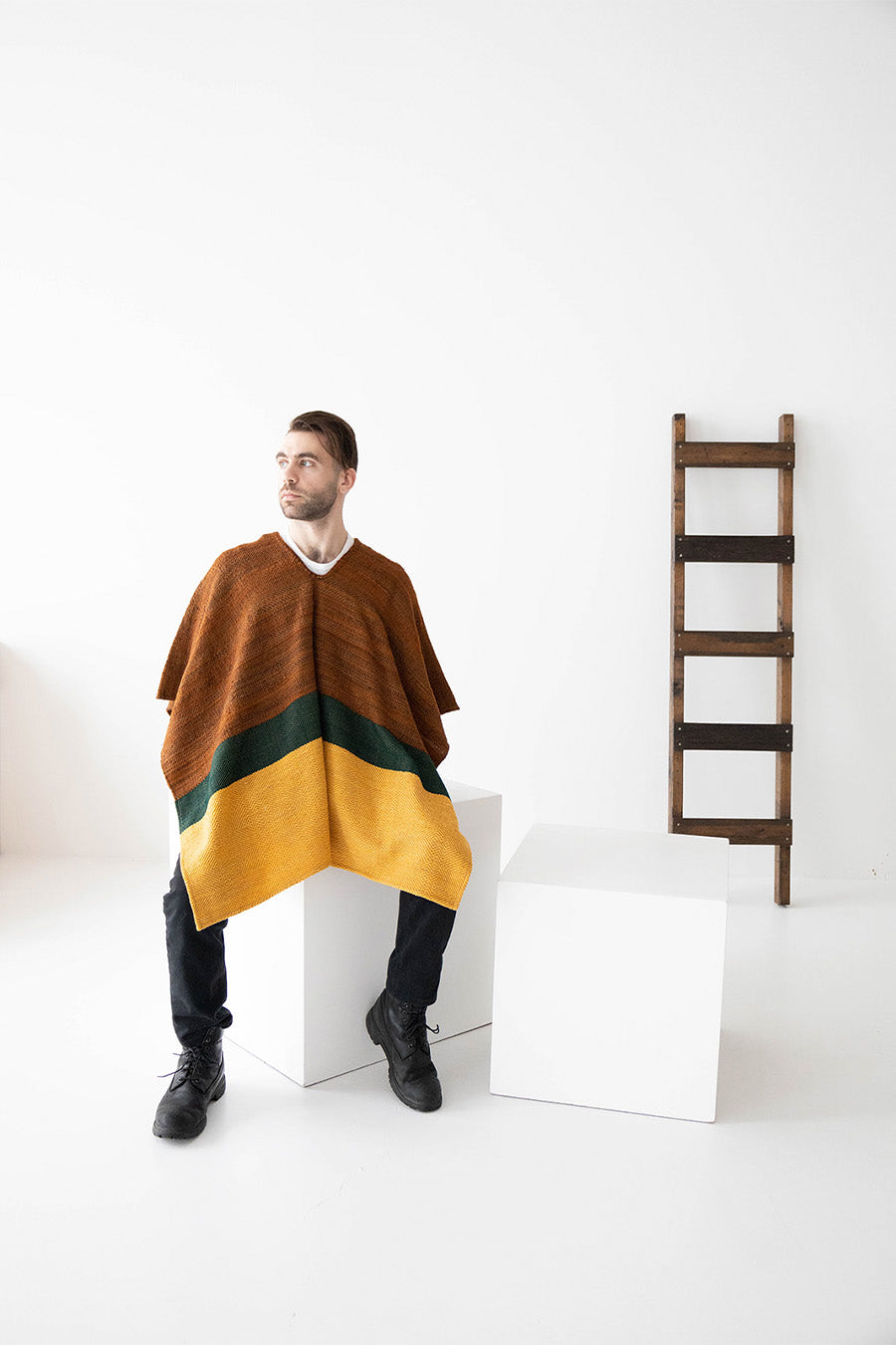 Aguero Wool Poncho