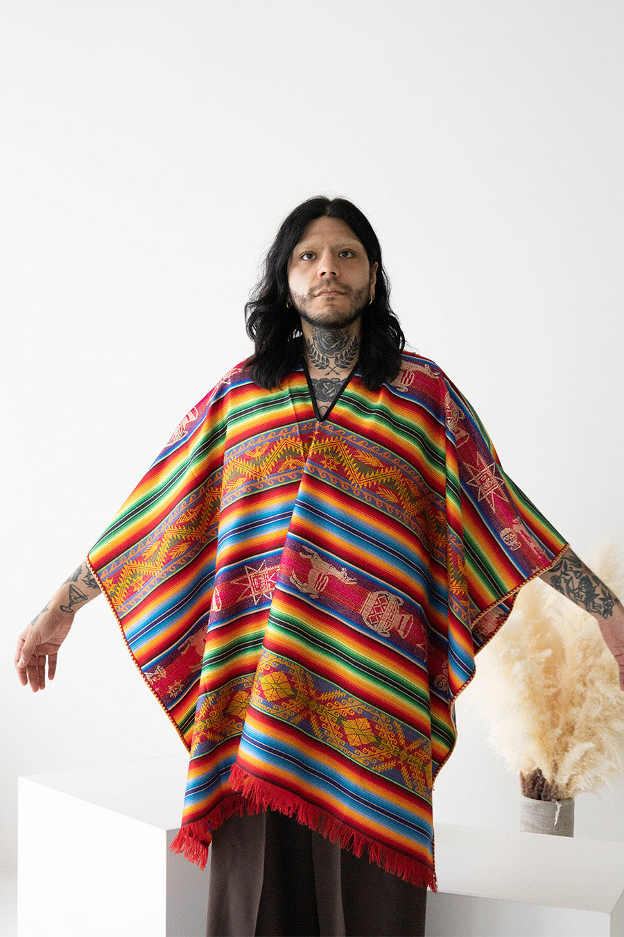 Ayahuaska Wool Poncho