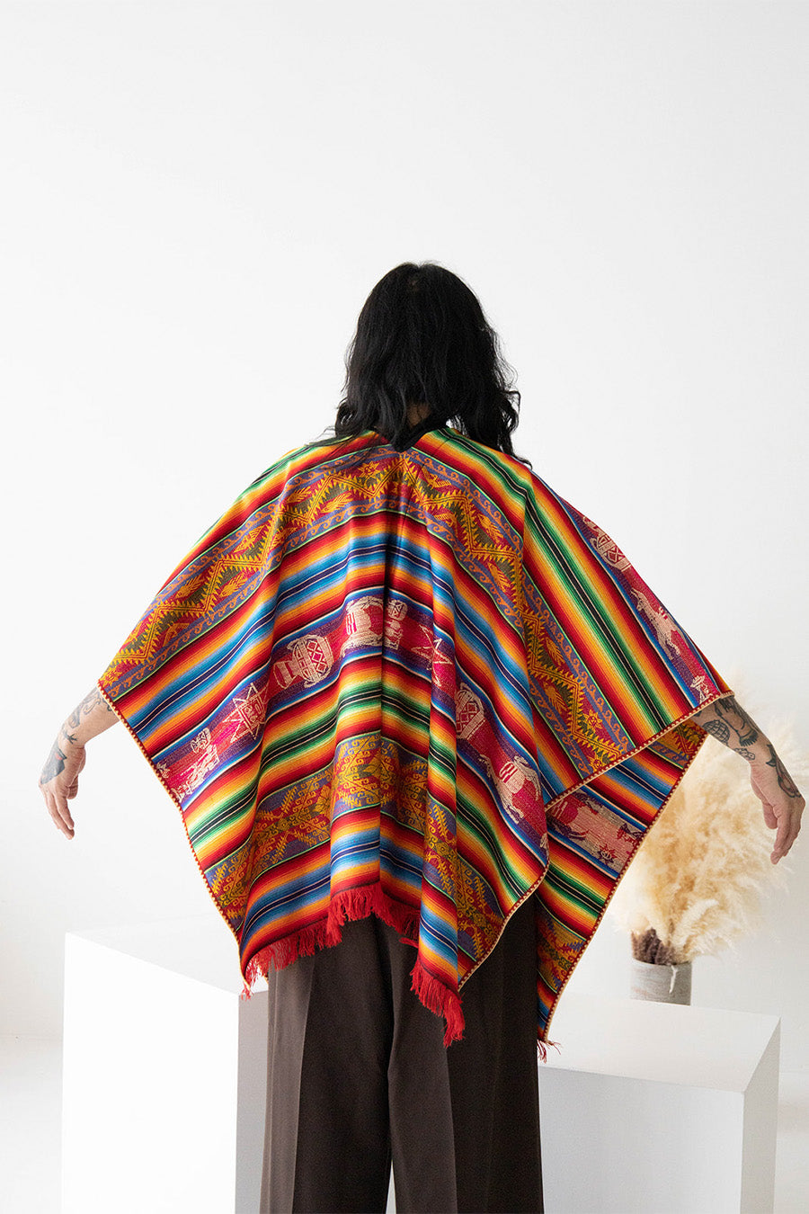 Ayahuaska Wool Poncho