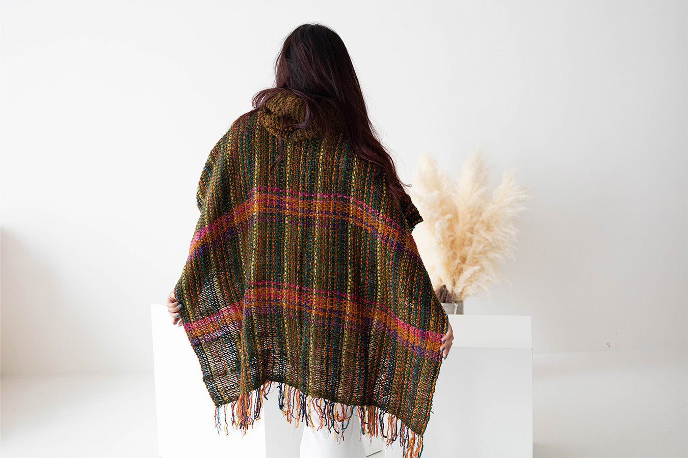 Beuty Wool Poncho
