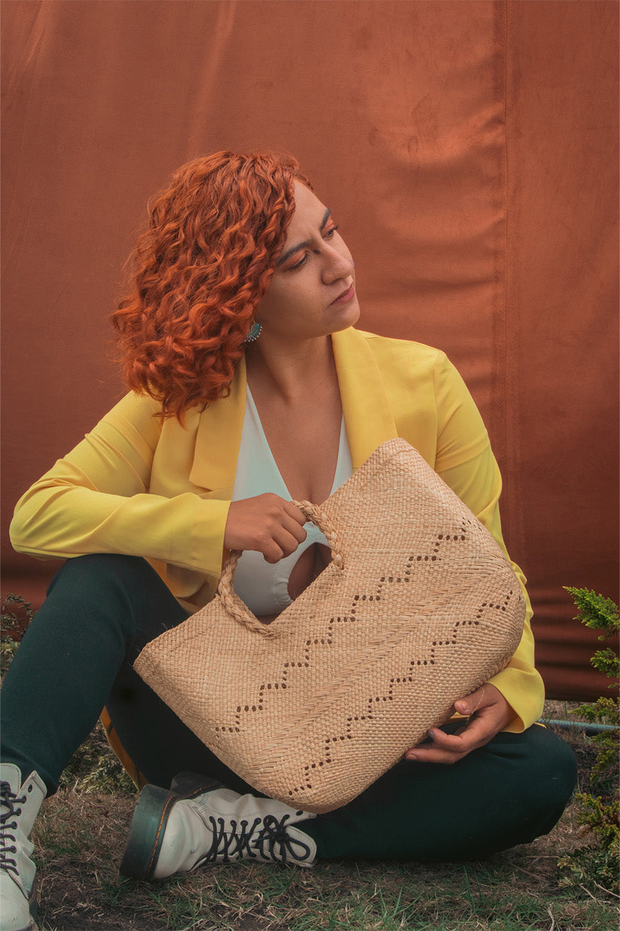 Canoa Straw Bag