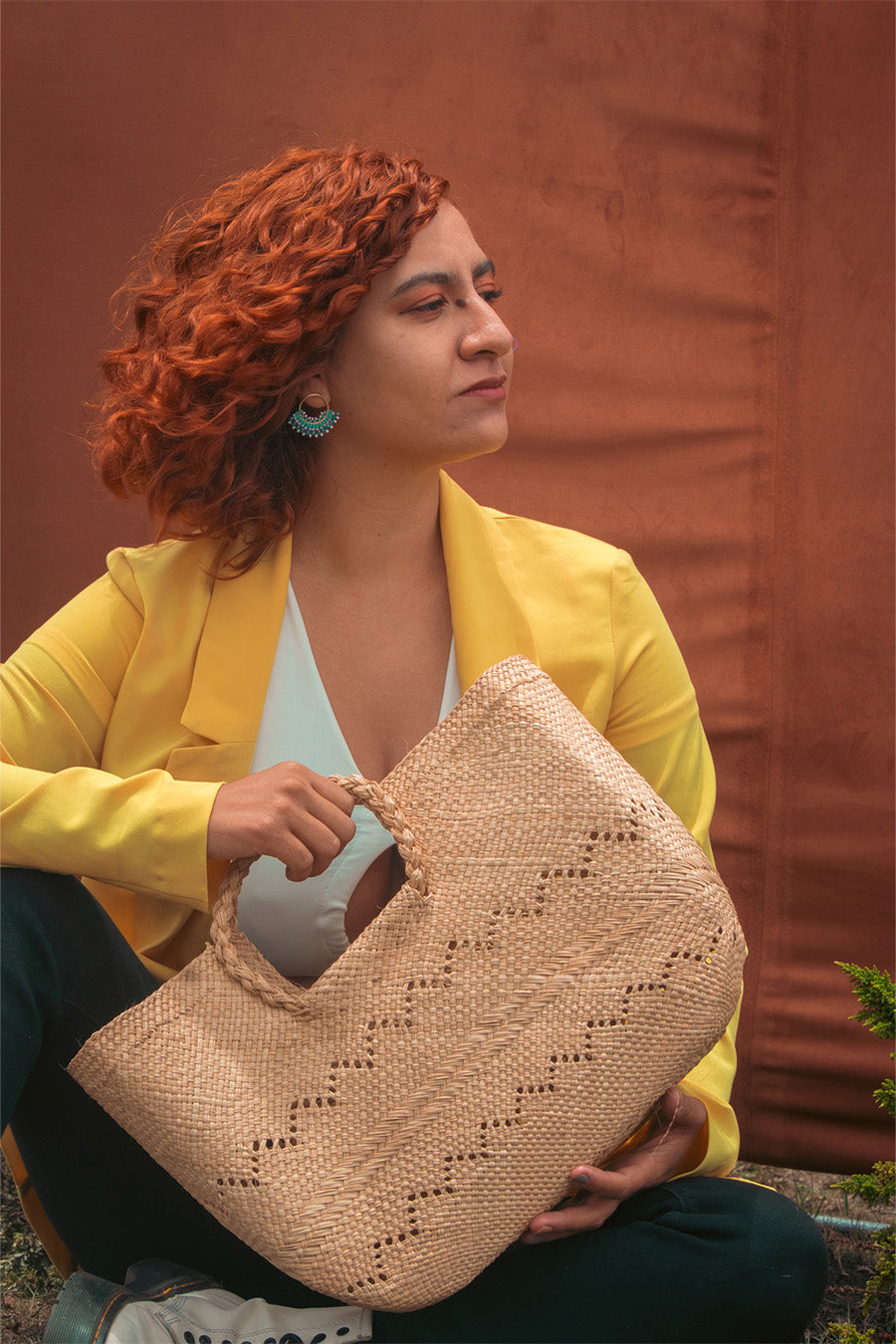 Canoa Straw Bag
