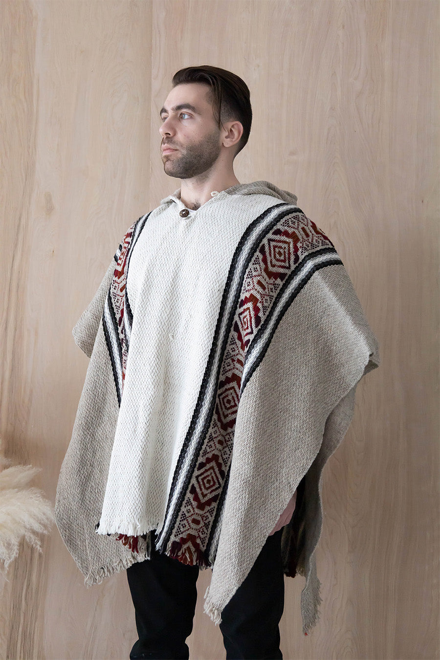 Fresh Wool Poncho