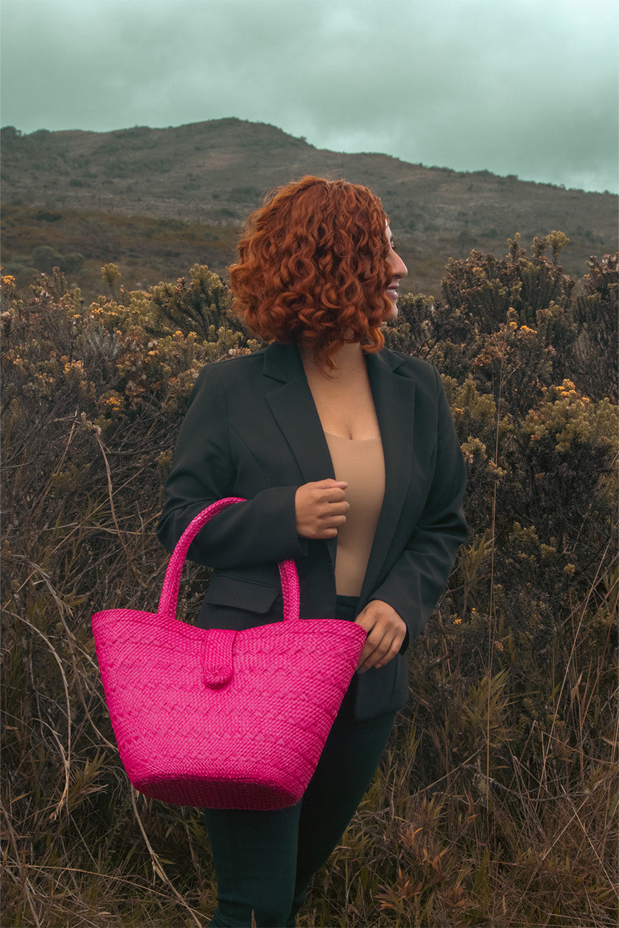 Inga Straw Bag