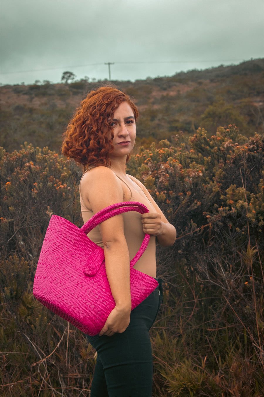 Inga Straw Bag