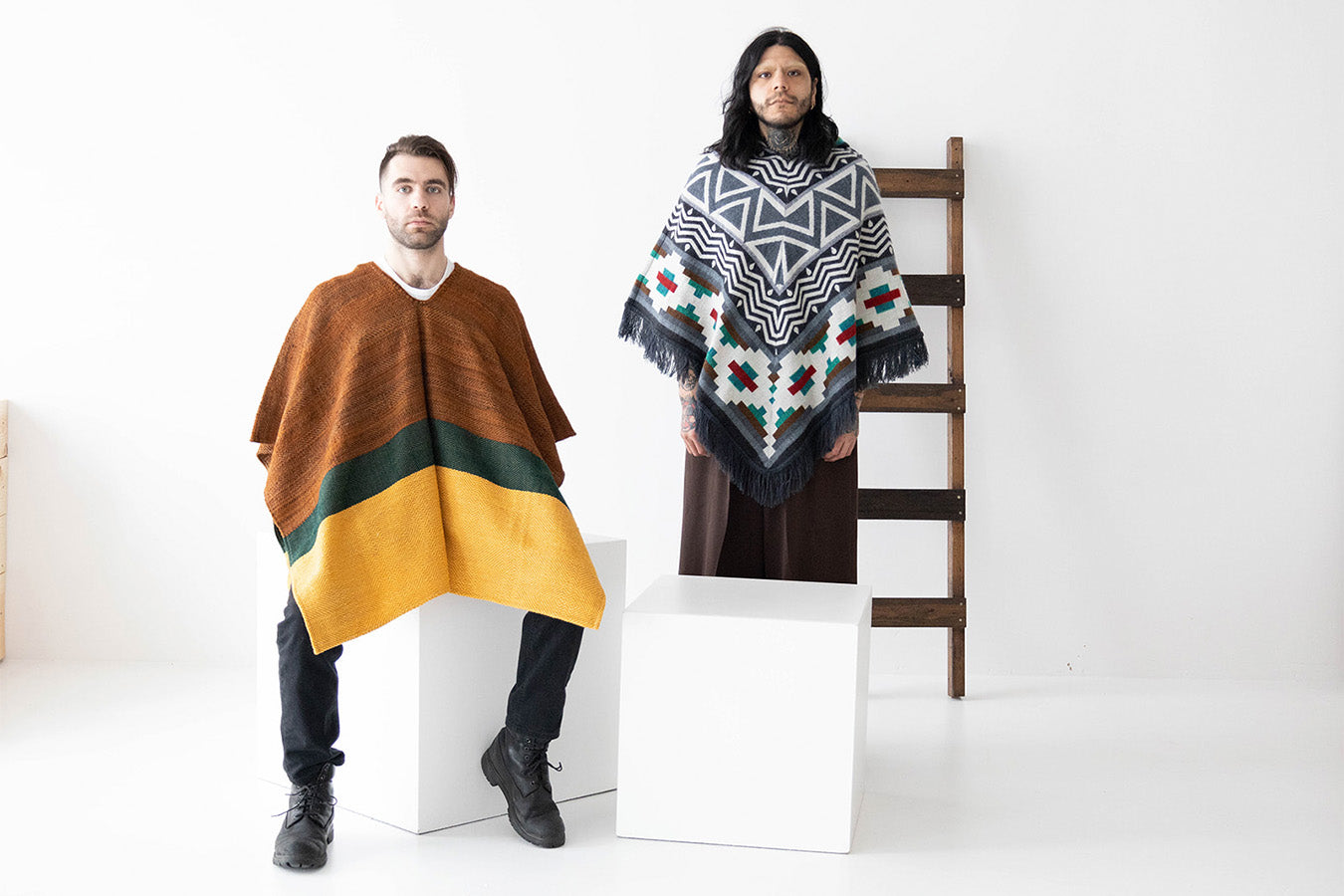 Parchao Wool Poncho