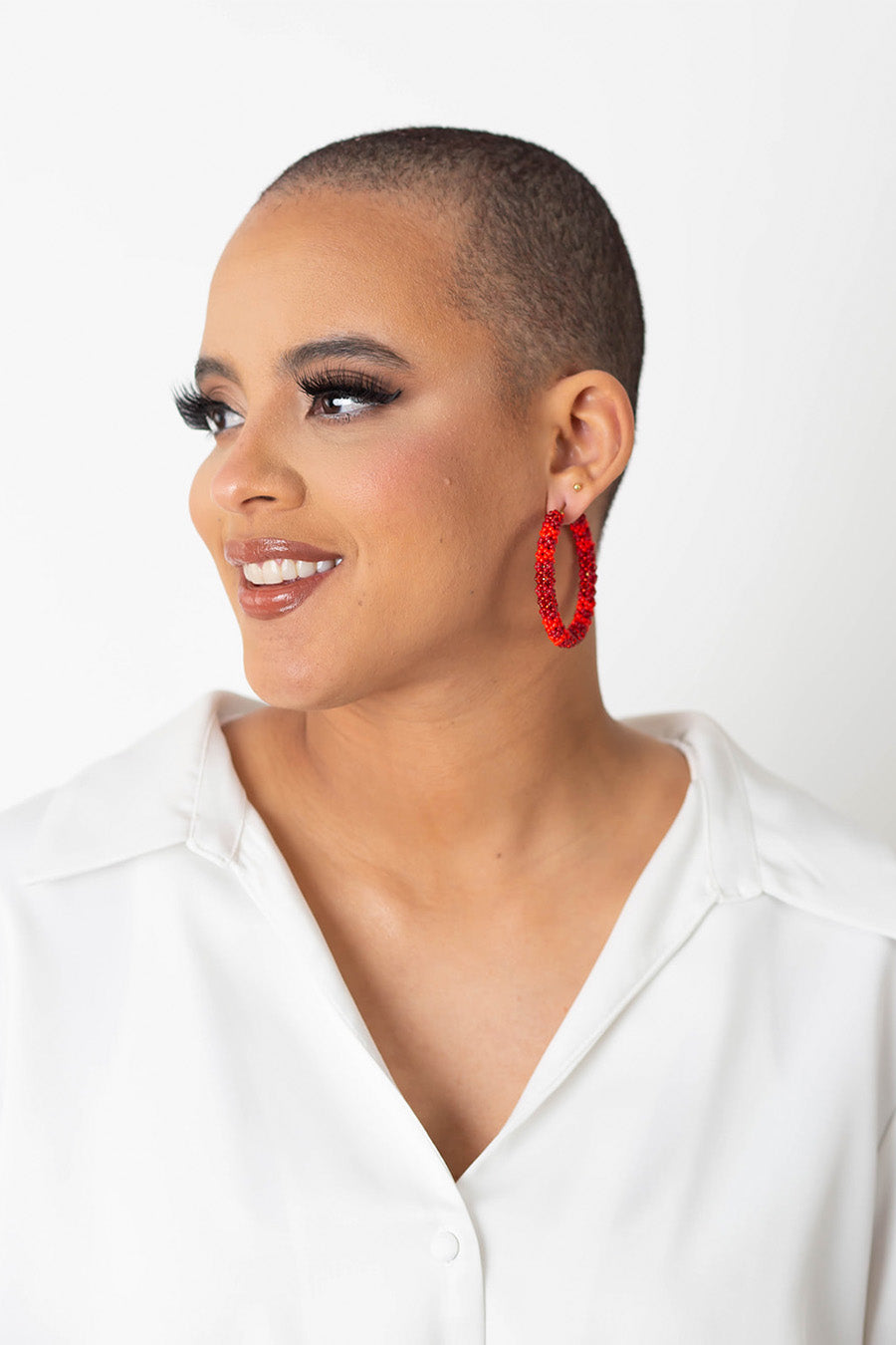 Red Candonga Earrings