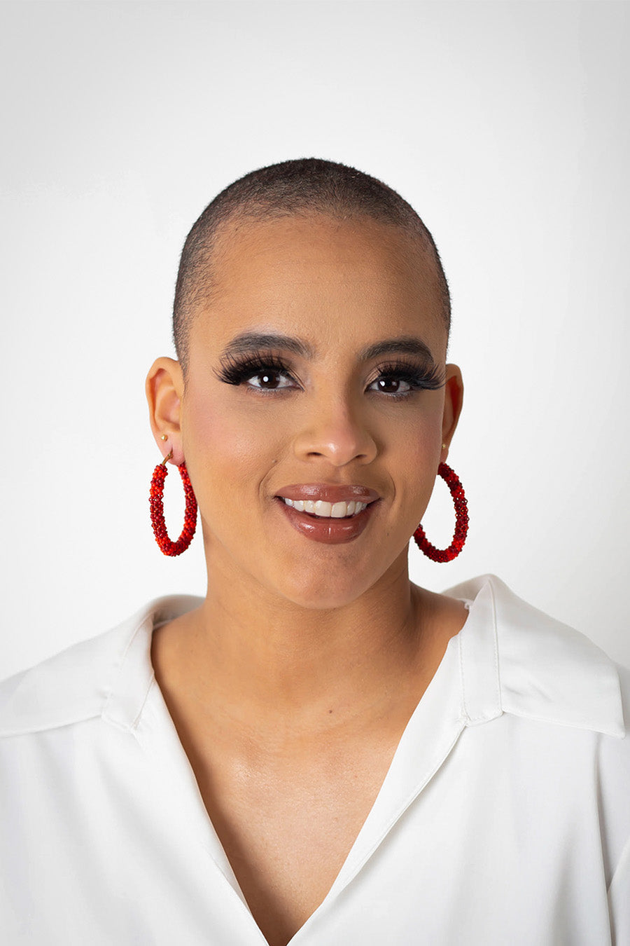 Red Candonga Earrings
