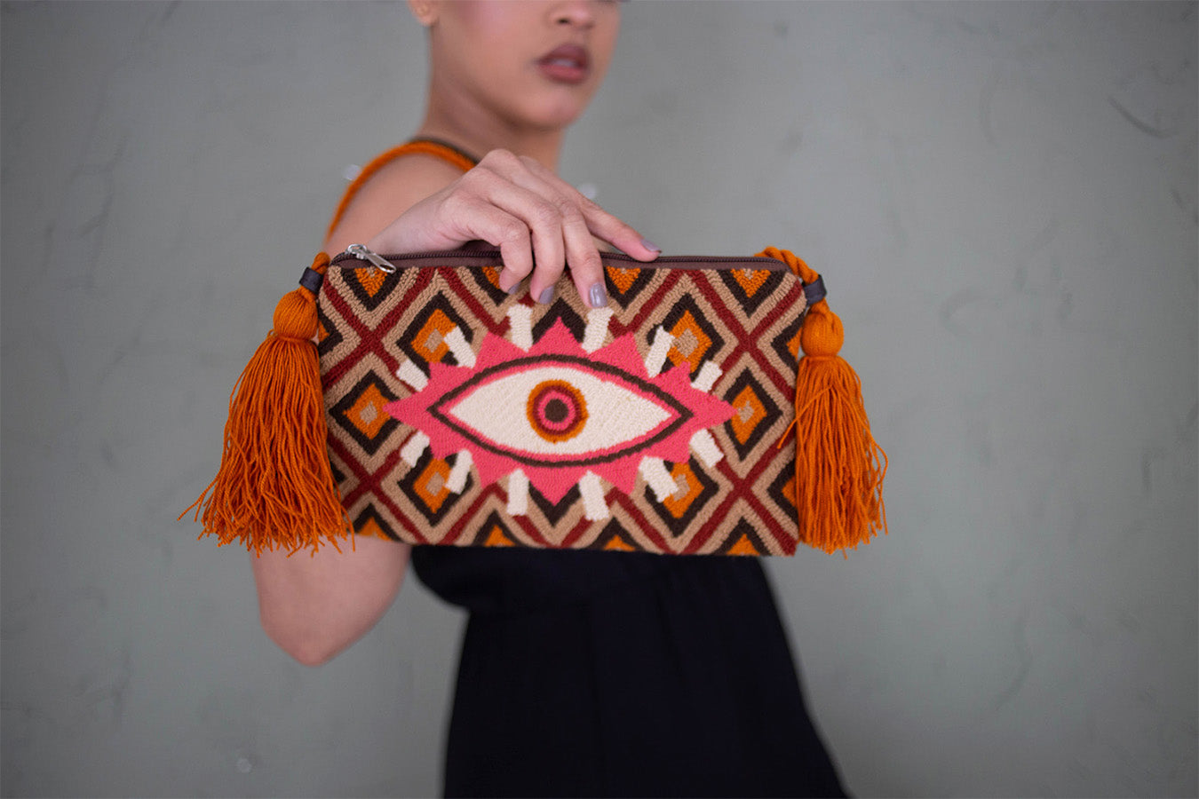 Retro Evil Eye Bag