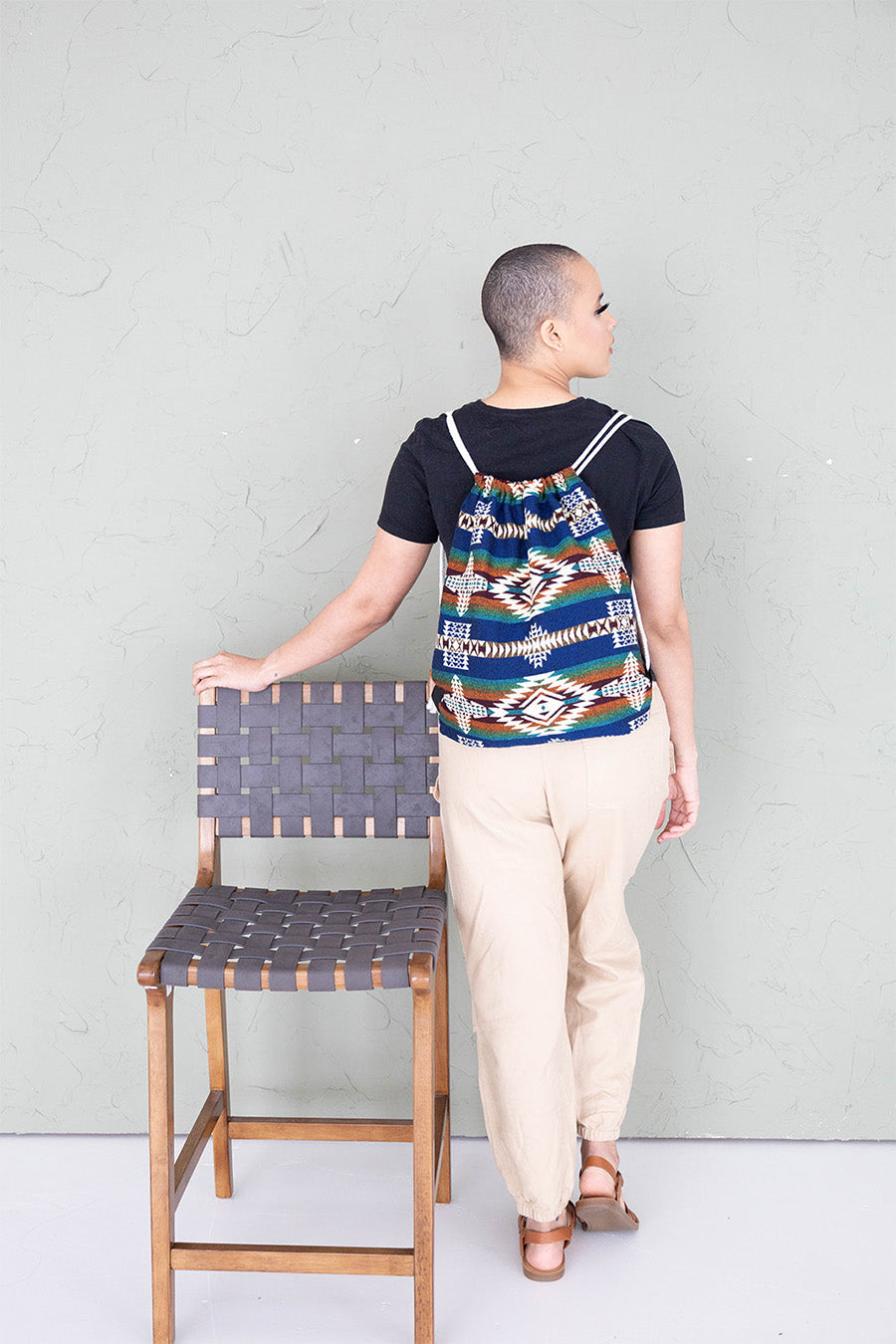 Totem Drawstring Bag