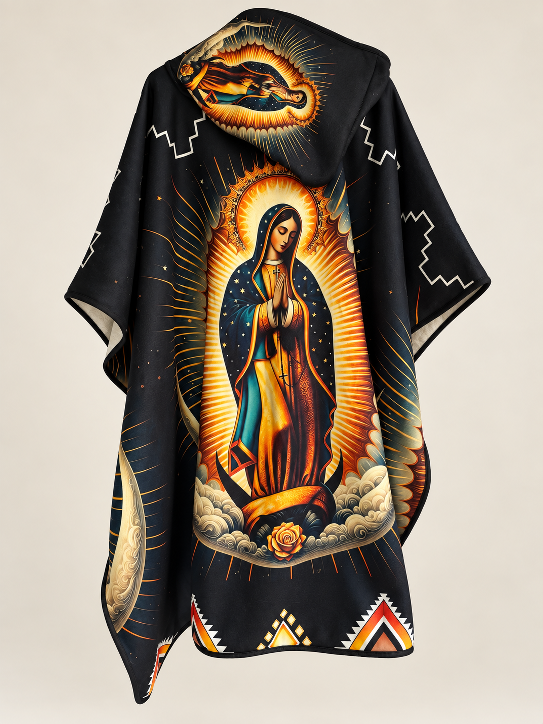 Maria Poncho — Black