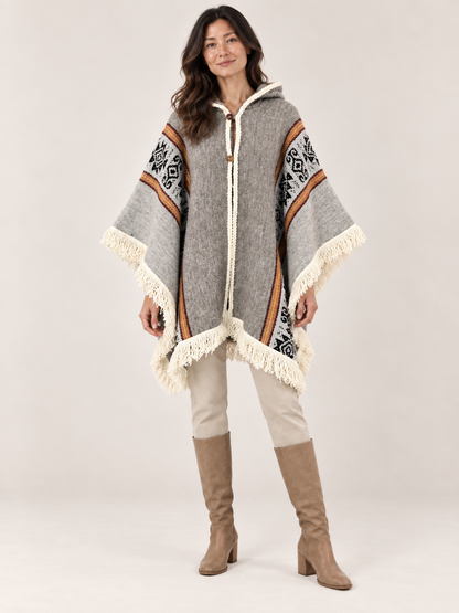 Amalia Poncho — Gray