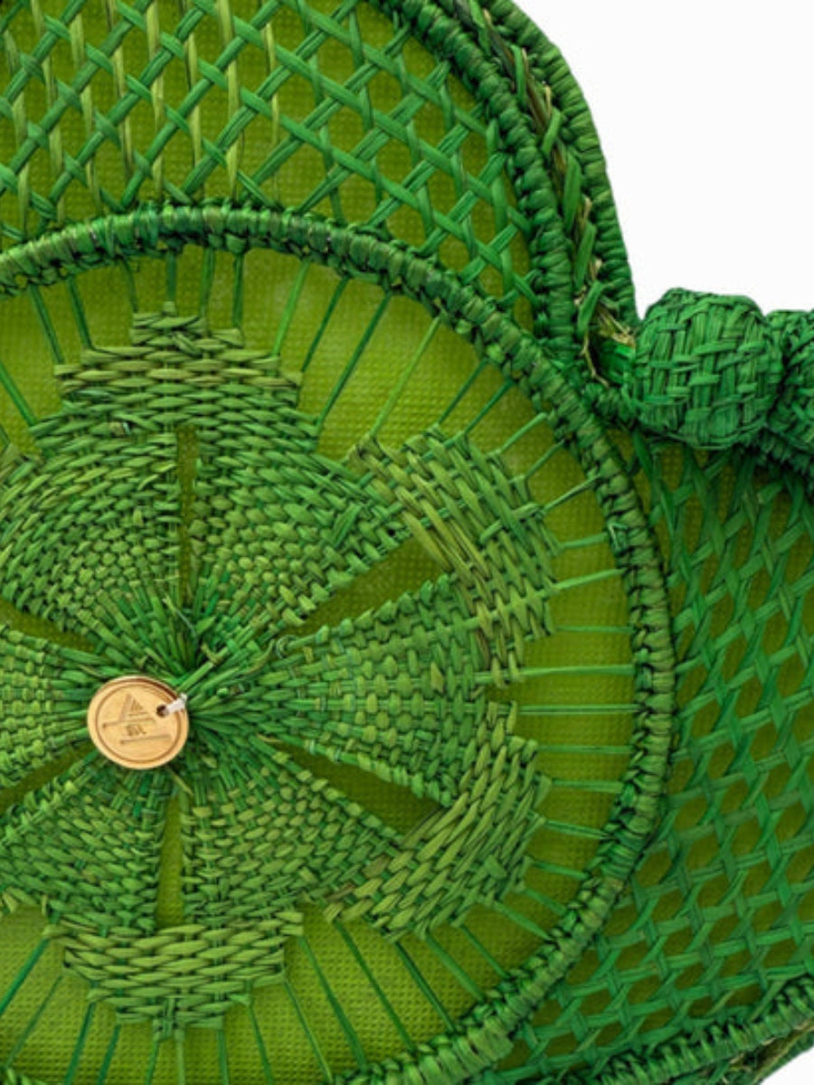 Rattan bags for ladies with handcrafted design