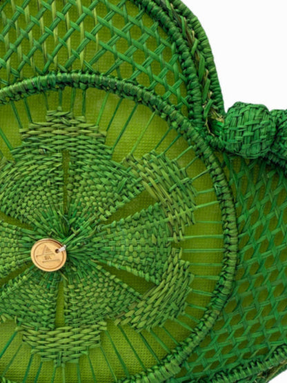 Rattan bags for ladies with handcrafted design