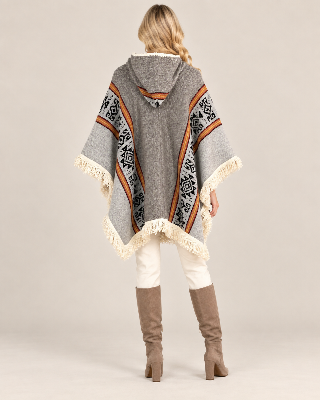 Amalia Poncho — Gray