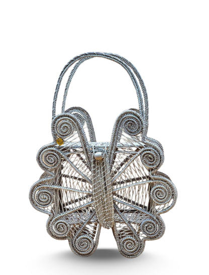Cecily Woven Rattan Bag