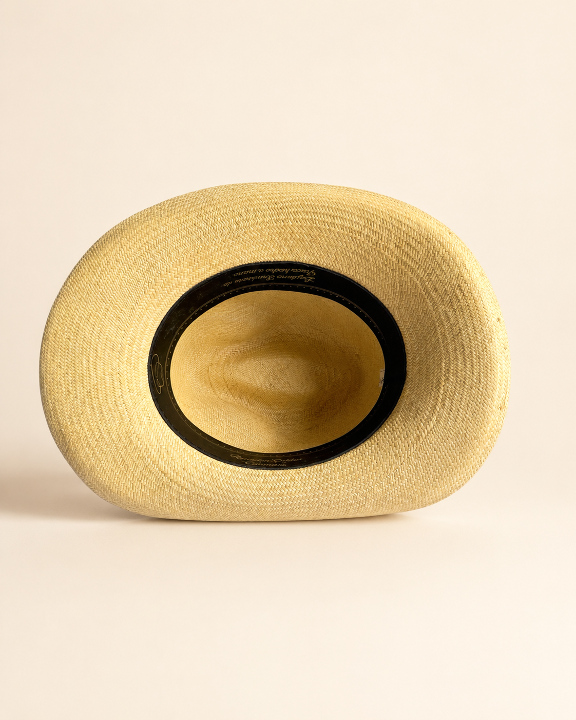 Colombian artisan handmade palm leaf hat