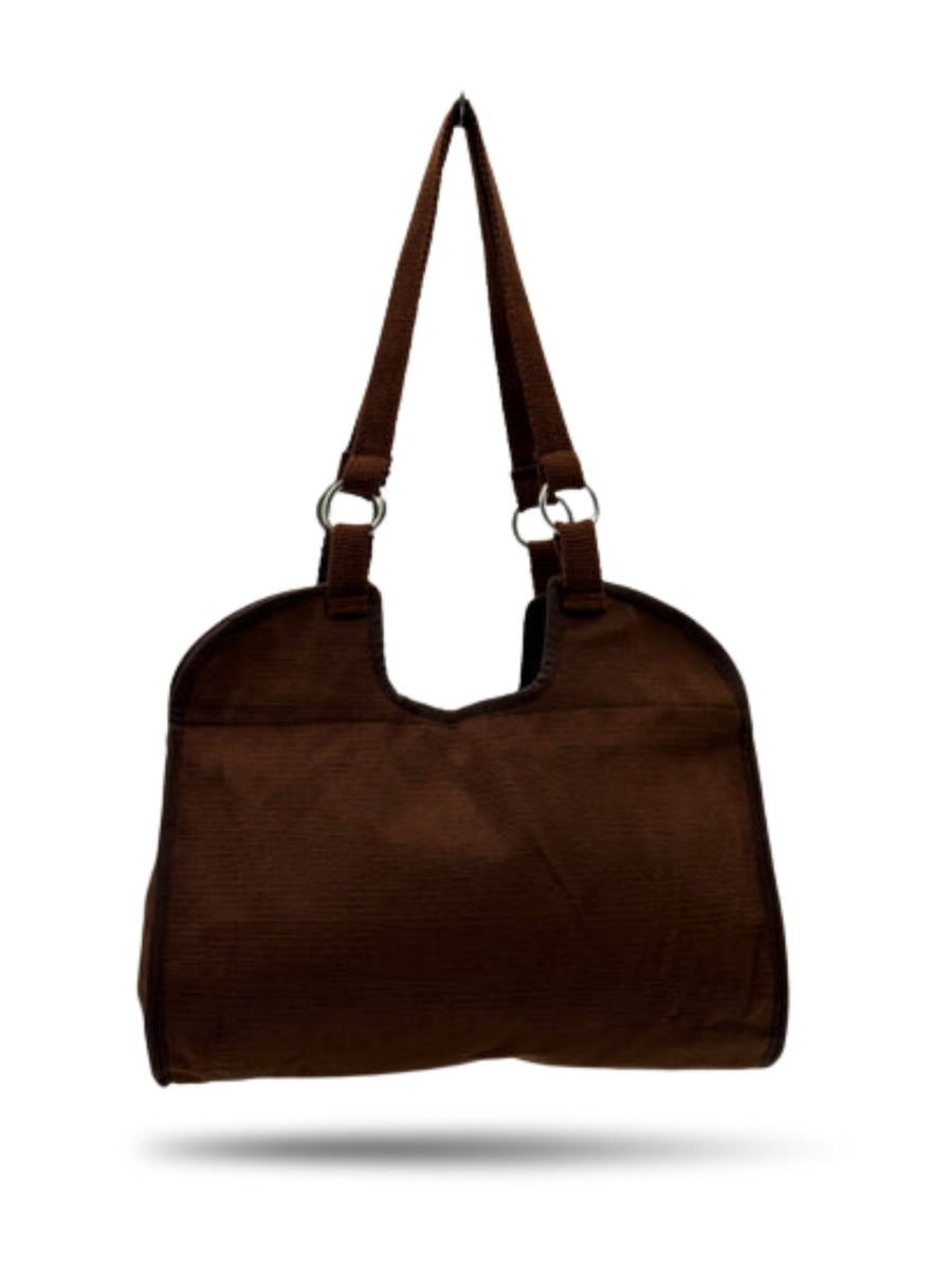Handmade tote bag back view
