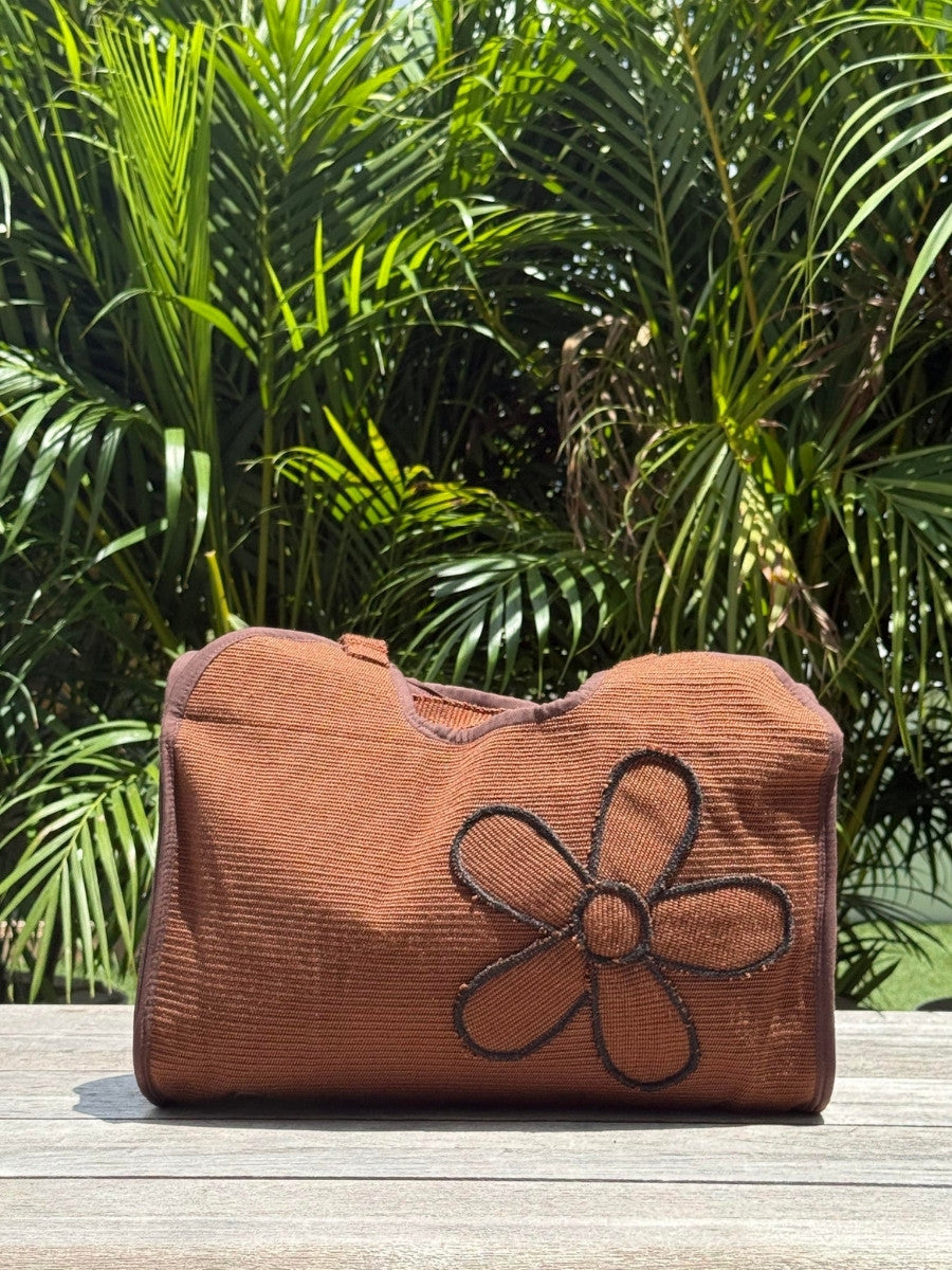 Cosecha handmade tote bag front view