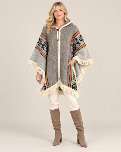 Amalia Poncho — Gray