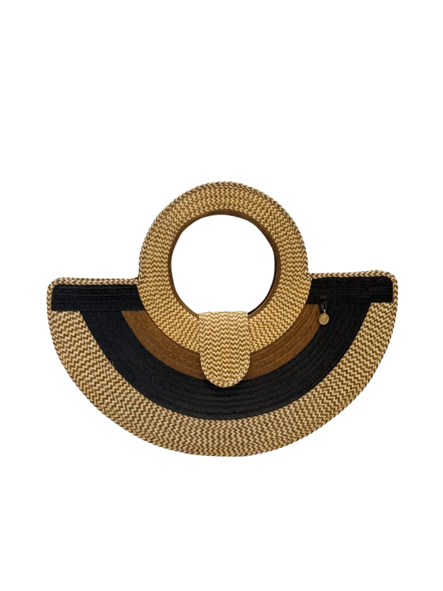 Palm bag crafted using traditional techniques