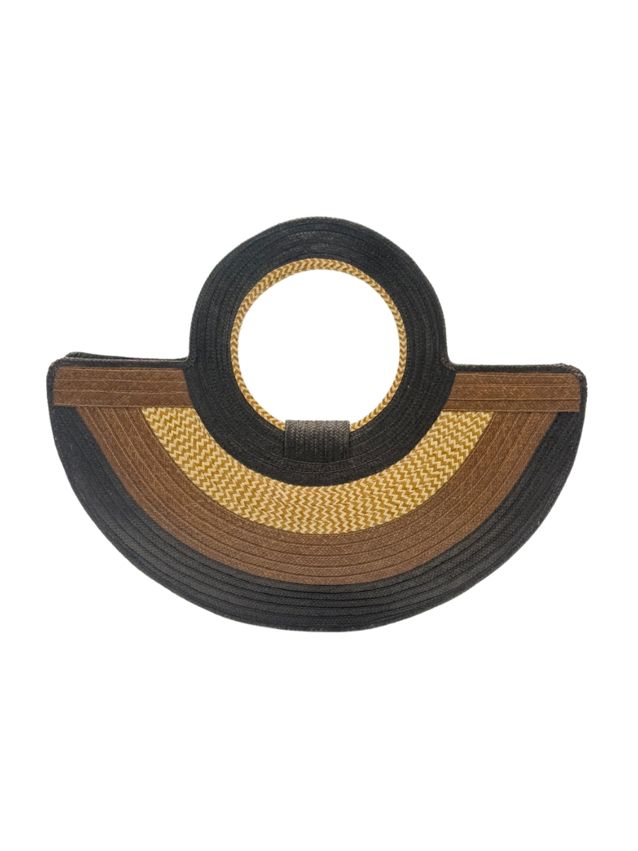 Colombian artisan palm bag with timeless design