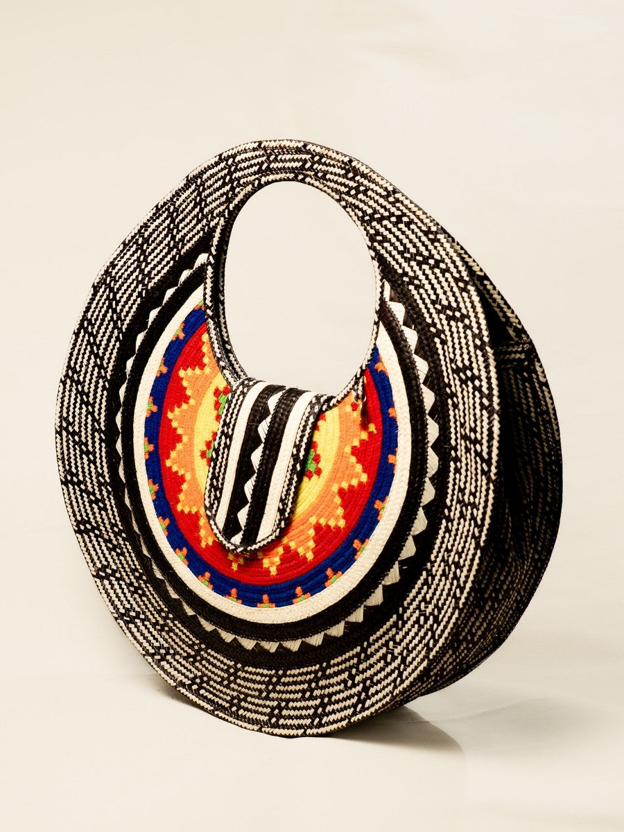 Beautiful handwoven market bag created by artisan cooperatives