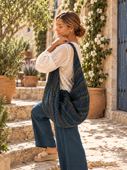 Mar Azul Boho Bag