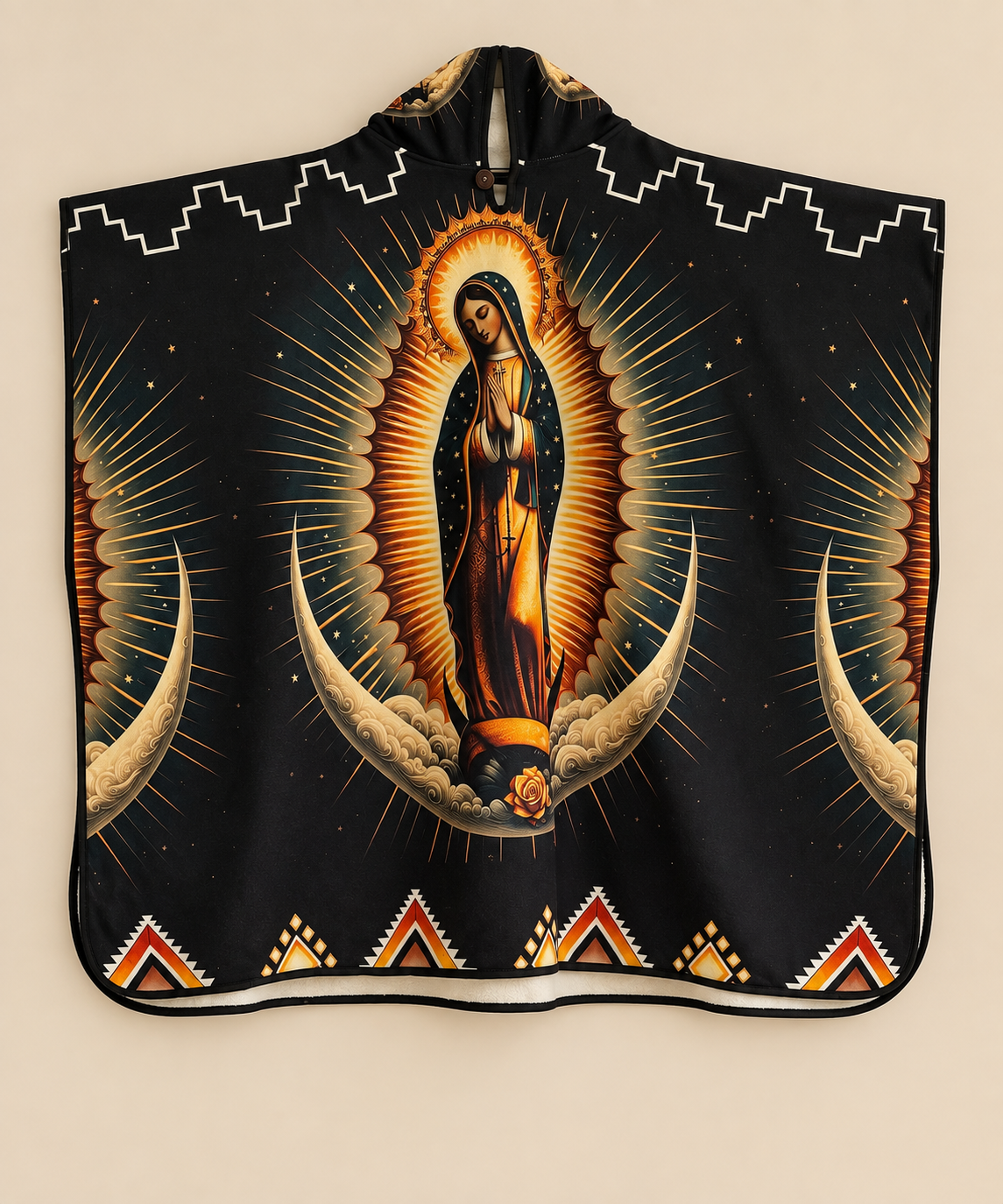 Maria Poncho — Black