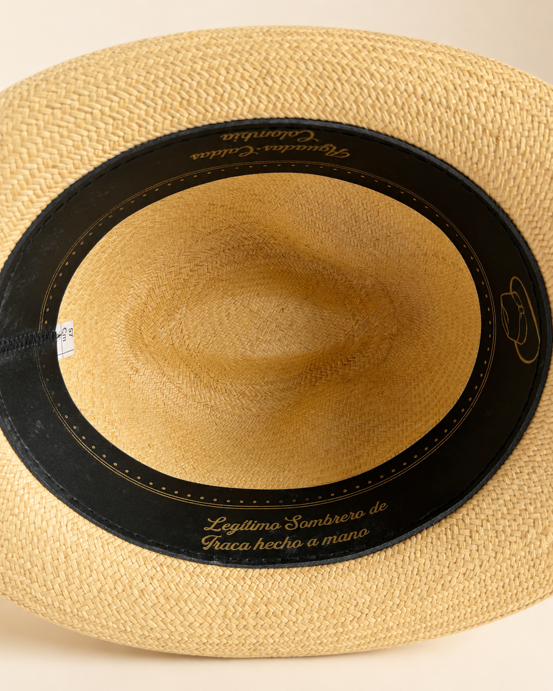 Handmade beach hat crafted by skilled artisans