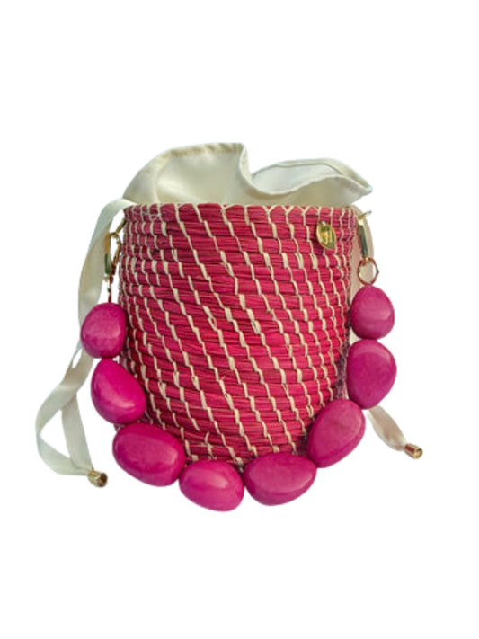 Eco-friendly handmade rattan bag for casual styling