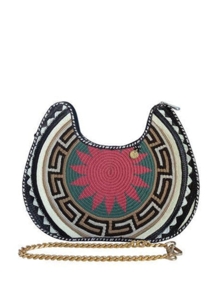 Handwoven bag crafted by artisan families from Colombia