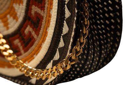 Artisan-made palm leaf bag with natural appeal