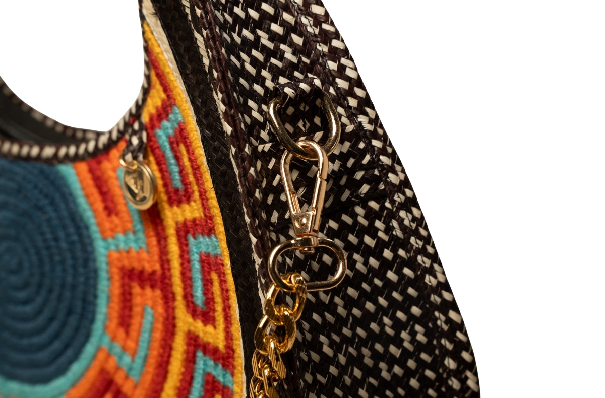 Beautiful handwoven market bag created by artisan cooperatives