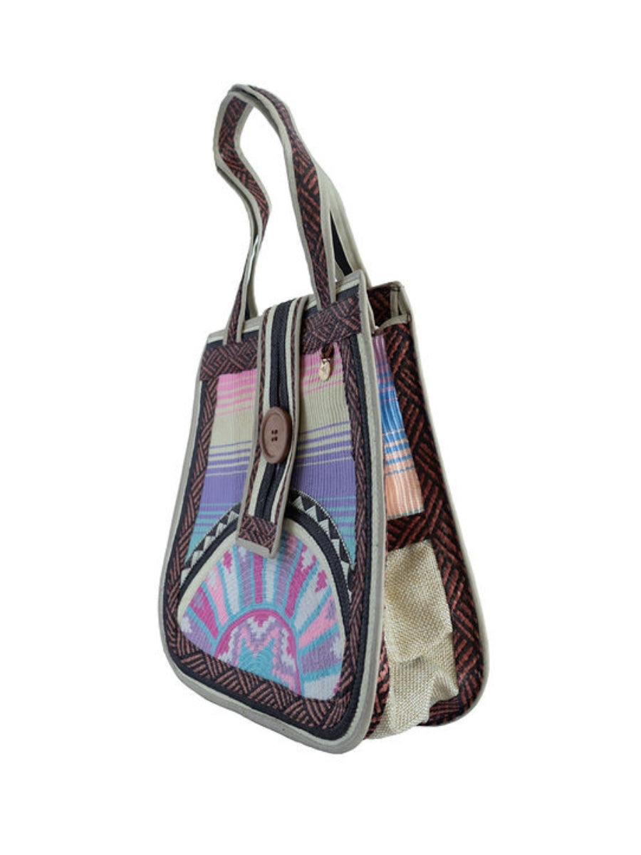 Handmade vegan handbag for everyday use