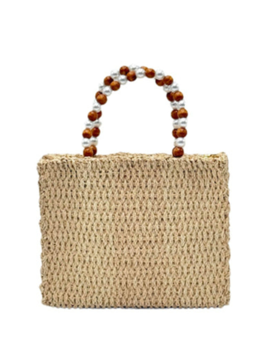 Rattan bag crafted by Colombian women artisans