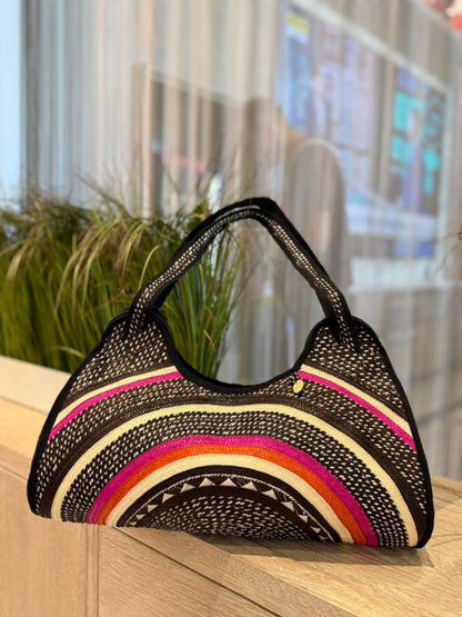 Handmade handbag inspired by Colombian artisan crafts