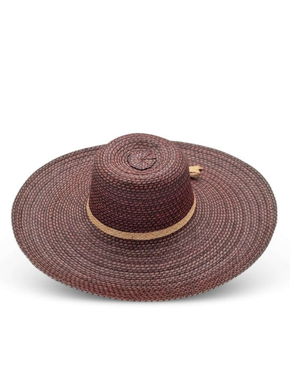 Handmade palm leaf hats crafted by Colombian artisans