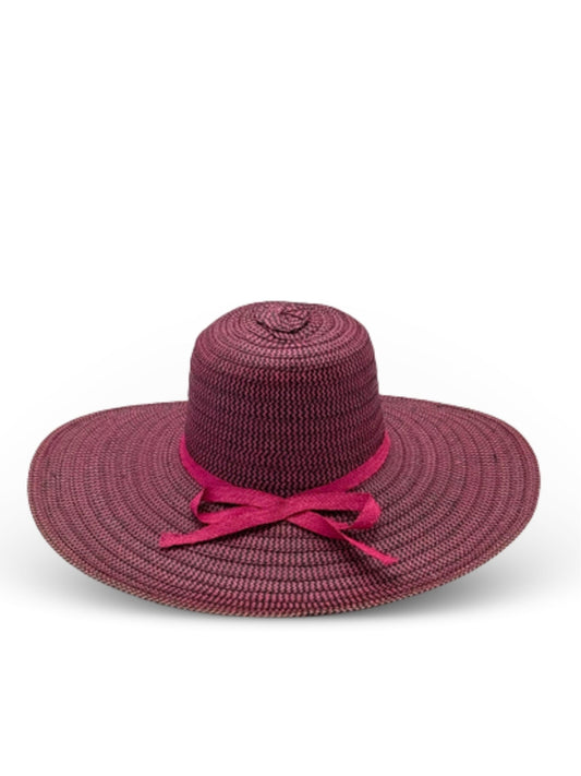 Sol Hat with handcrafted palm leaf design