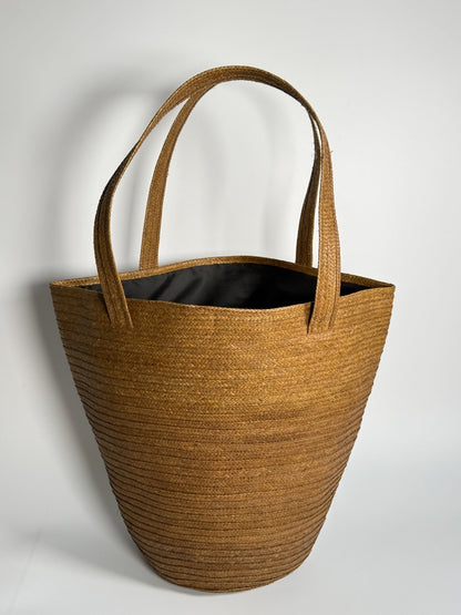 Handwoven bag created by artisan families from Colombia