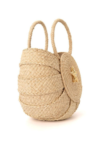 Rattan bag crafted by Colombian artisans
