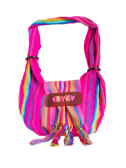 Crossbody bag worn as a shoulder bag for casual everyday use