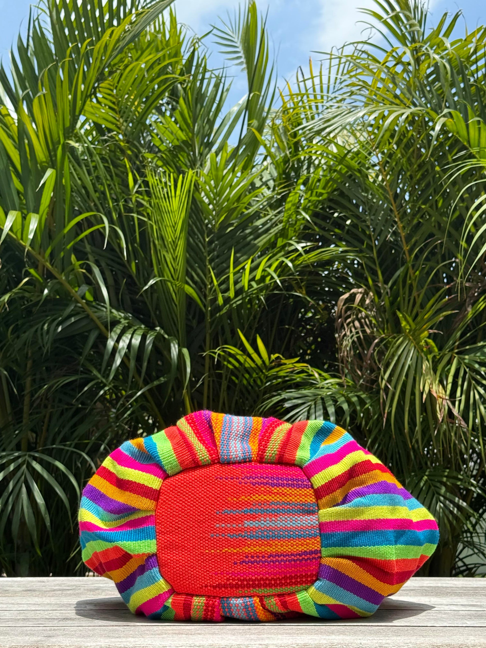 Women’s tote bags with cultural textile design