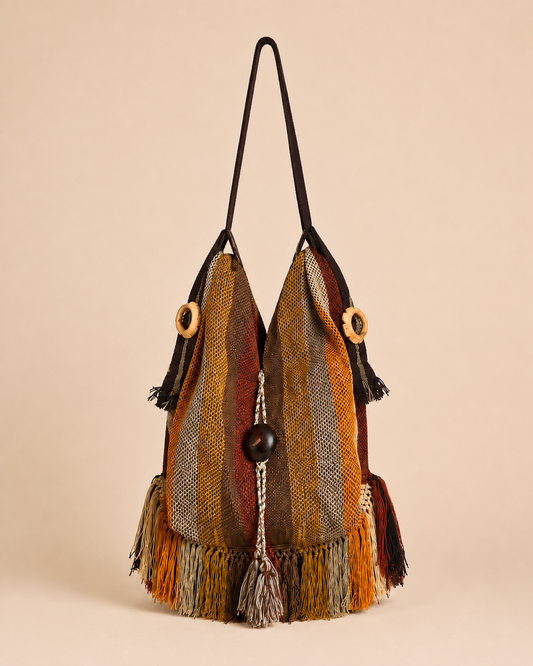 Pingüino Boho Shoulder Bag
